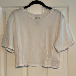 Unique Boxy Cropped Tee